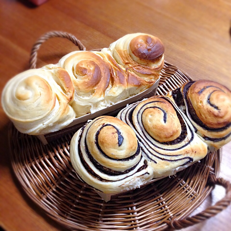 チョコパン＆牛乳ミルクぱん